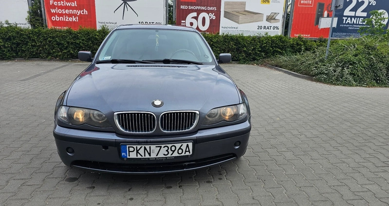 BMW Seria 3 cena 16500 przebieg: 323000, rok produkcji 2002 z Poznań małe 137